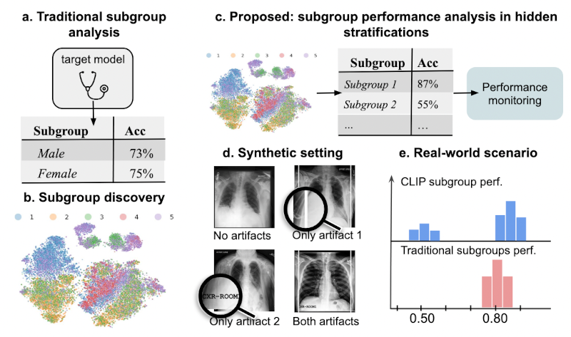 Subgroup Performance Analysis in Hidden Stratifications